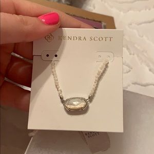 ivory kendra scott necklace new